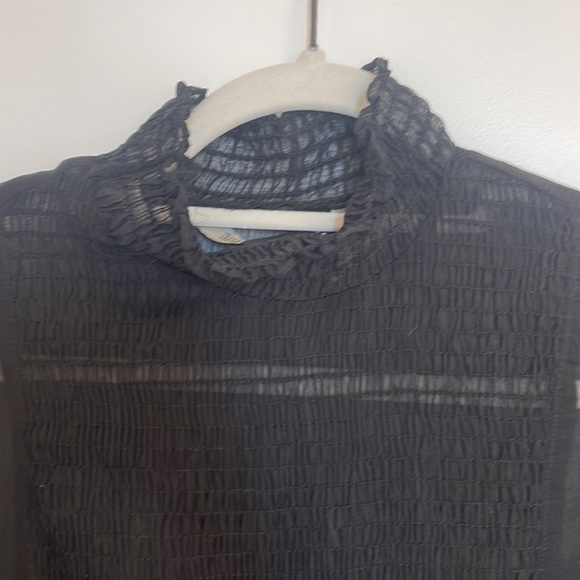 Black sheer top - Picture 4 of 4